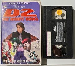 Disney’s D2: The Mighty Ducks (VHS, 1994) Clamshell Emilio Estevez Tested - £3.10 GBP