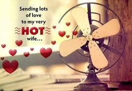 Sending Lots of Love To My Very Hot Wife - Valentines Greeting Card - 27049 - €1,19 EUR Sending Lots of Love To My Very Hot Wife - Valentines Greeting Card - 27049 - €1,19 EUR