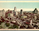 Downtown Business Section Toronto Ontario Canada UNP WB Postcard G9 - $4.22