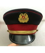 VINTAGE ALBANIAN POLICE SECURITY HAT-POLICIA SHQIPTARE  - £30.25 GBP