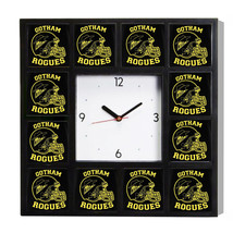Batman Movie The Gotham Rogues Football Team Big Prop Clock with 12 images - £25.98 GBP