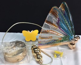 Butterfly Chandelier Lamp Ceiling Hanging Pendant Light LED Lighting Fixture - £44.97 GBP