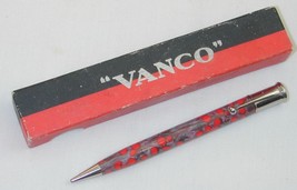 Vintage Vanco Psychedelic Celluloid Mechanical Pencil Nib Fantastic Colors - £39.86 GBP