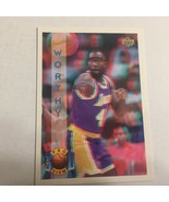1993 Upper Deck Pro View Los Angeles Lakers James Worthy 3D Trading Card... - $2.69