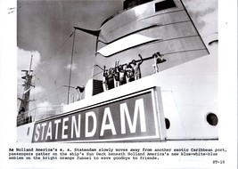 Photographs- S .S. Statendam Cruise Ship 8 - Vintage Black &amp; White Photo... - £12.01 GBP