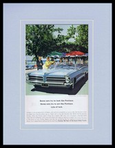1965 Pontiac Catalina Convertible Framed 11x14 ORIGINAL Vintage Advertis... - $44.54