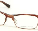 Neu Prodesign denmark 1745 3834 Glänzend Semi Weinrot Brille Rahmen 52-1... - $94.39