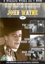 The Lucky Texan/Randy Rides Alone/The Man From Utah DVD (2004) John Wayne, Pre-O - £13.96 GBP