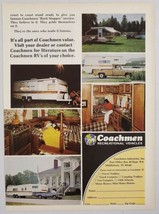 1976 Print Ad Coachmen Travel Trailers, Pickup Campers, Pop-Ups, Middleb... - $11.68