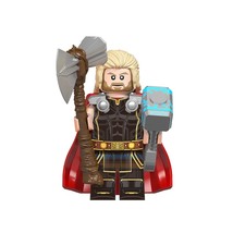 Thor with Stormbreaker and Mjolnir - Thor Love and Thunder Marvel Minifigures - £3.20 GBP
