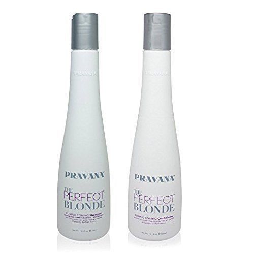   Pravana The Perfect Blonde Purple Toning Shampoo Conditioner 10.1 oz  - $37.99