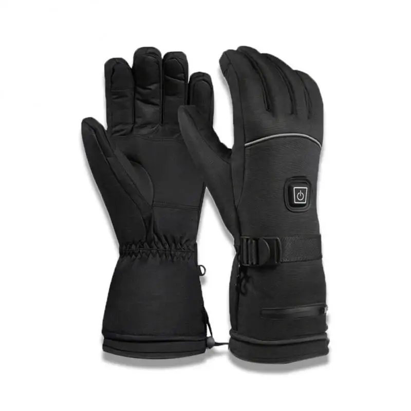 Bike Gloves Cycling USB Electric Heated Gloves Waterproof Touch Screen Heating G - £110.98 GBP