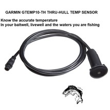 GARMIN GTEMP10-TH THRU-HULL TEMP SENSOR Know Accurate Water Temperatures SO - $99.81