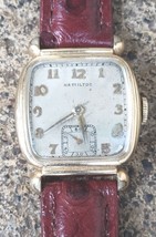 Vintage Men&#39;s/Woman&#39;s 1930&#39;s Hamilton 17 Jewel 10k G/F Watch - $116.88