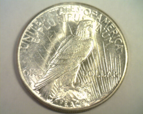 Primary image for 1923-S PEACE SILVER DOLLAR UNCIRCULATED UNC. NICE ORIGINAL COIN FROM BOBS COINS