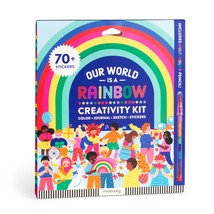 Mudpuppy Our World is A Rainbow - Rainbow Shaped Creativity Pad Comes with Multi - £8.54 GBP