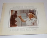 JACQUES LIPCHITZ: A Film For All Time, 1977 Sculptor Documetary Promo Bo... - $19.76