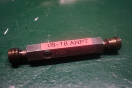 The Pipe Machinery Co Pipe Thread Plug Gage 3/8-18 ANPT L-1 &amp; L3 - £79.13 GBP