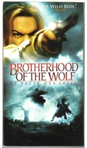 BROTHERHOOD of the WOLF (VHS, English Dubbed) martial arts &amp; spooky thrills, OOP - £5.10 GBP