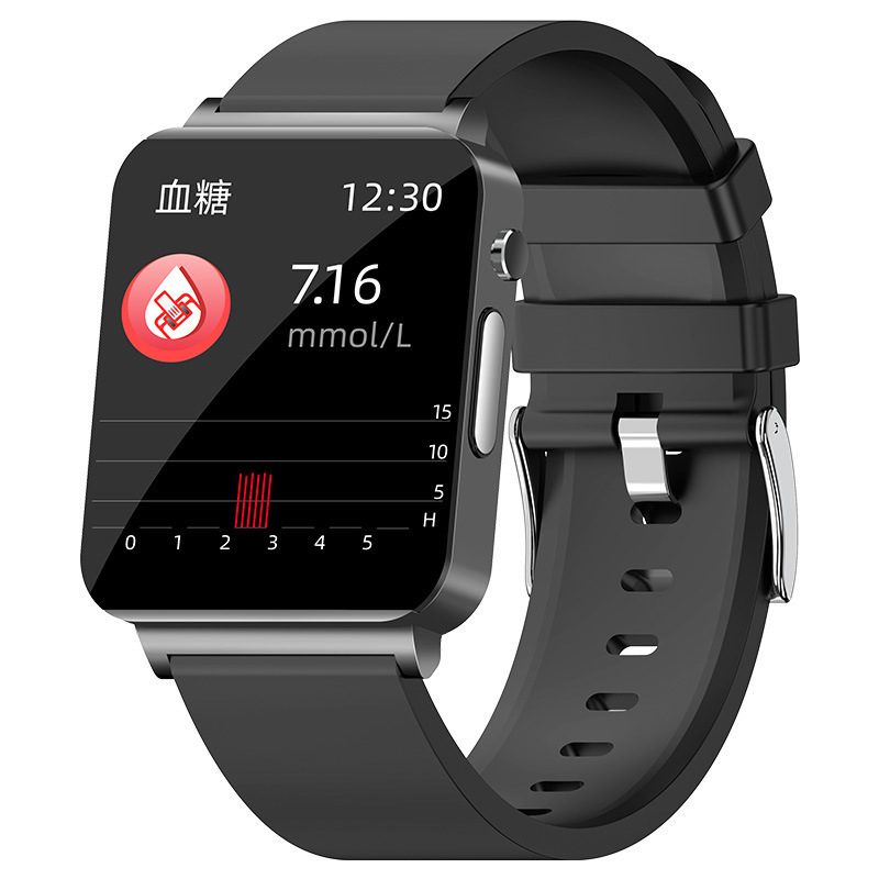 Ks03 Smart Watch [In Stock Sales] Non-Invasive Blood Glucose Meter Ecg Heart Rat