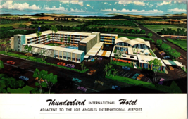 Vtg Postcard Thunderbird International Hotel, Los Angeles International Airport - £4.61 GBP