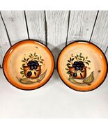 Set of 2 Inspired By Tuscany Bowl Olive and Garlic Motif 8” Mediterranean - $34.16 CAD