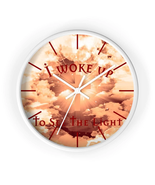 Wall Clock &quot;I Woke Up to See the Light&quot; - $34.99