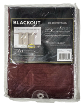 Eclipse Blackout One Grommet Panel 40x63in Nottingham Spice Polyester - £22.11 GBP