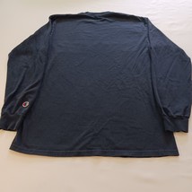 Champion Texas A&M Long Sleeve Men's Blue T-Shirt Measured Size Medium image 2