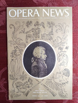 Rare Metropolitan Opera News Magazine February 27 1956 Mozart The Magic Flute - £11.51 GBP