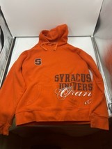 Vintage Womens CHAMPION SPORT STRETCH HOODIE Syracuse SIZE Medium M Crop... - $34.64