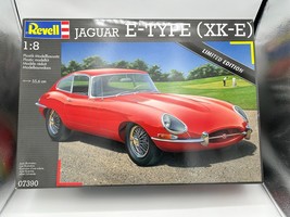 Revell Jaguar E-Type XK-E  1:8 Plastic Model Kit Car 07390 Open Box - $98.99