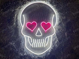 Skull With Love | LED Neon Sign - £127.60 GBP+