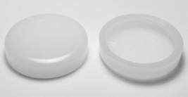 4 Wrought Iron &#39;&#39;Snap-On&#39;&#39; Chair Glide Disk Caps for 1-1/4&#39;&#39; Flat Metal ... - $8.09