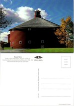 Vermont East Passumpsic Round Barn Fred Quimby Shelburne Museum VTG Post... - £7.42 GBP