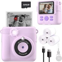 Instant Print Camera For Kids, Boys&#39; Christmas Birthday Presents For Girls, Hd - $51.97