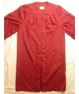 JOSTENS RED HALLOWEEN GRADUATION GOWN 5&#39;7&quot;-5&#39;9&quot; JUDGE ANGEL DEMON COSTUME - €10,27 EUR
