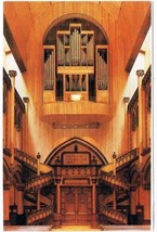 Quebec Laminated Postcard RPPC Notre Dame Basilica Sacred Heart Chapel Interior - £2.37 GBP