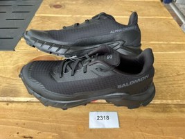 Salomon Men’s Alphacross 5 - Outdoor Shoe - Size 9 - Black - NEW - £57.70 GBP