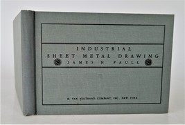 1949 Vintage Industrial Sheet Metal Drawing Engineering Art Sketch Ford Motor Co - £38.10 GBP