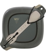 Uco 4-Piece Camping Mess Kit With Bowl, Plate And 3-In-1 Spork Utensil Set - $34.99