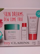 Clarins MyClarins Skin Dreams Dew Come True, 4 item SET, NIB - $26.72