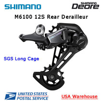 Shimano Deore RD-M6100 Shadow+ 12 Speed Rear Derailleur SGS Long Cage MTB - $45.99