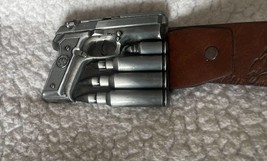 Belt/ hand  buffed gun buckle - $39.00