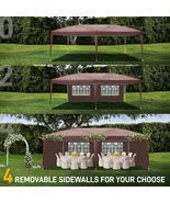 3x6m Waterproof Folding Tent with Windows, Durable Outdoor Shelter - €139,77 EUR