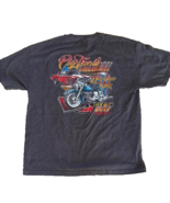 Harley-Davidson T Shirt Men&#39;s XL Dark Heather Gray Short Sleeve PIG TRAIL - $283.25 MXN