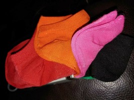 6 Pairs lot Wholesale Women&#39;s multicolored solid Casual Low Cut Ankle Socks 9-11 - £6.25 GBP
