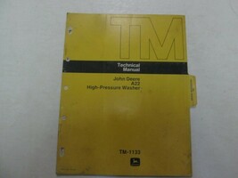 John Deere A22 High Pressure Washer Technical Shop Manual FACTORY OEM DE... - $6.93
