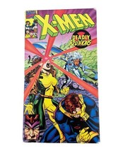X-Men - Deadly Reunions (VHS, 1993) Marvel Wolverine Storm - £5.81 GBP