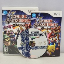 Super Smash Bros. Brawl (Nintendo Wii, 2008) Complete W/ Manual CIB TESTED - £14.49 GBP